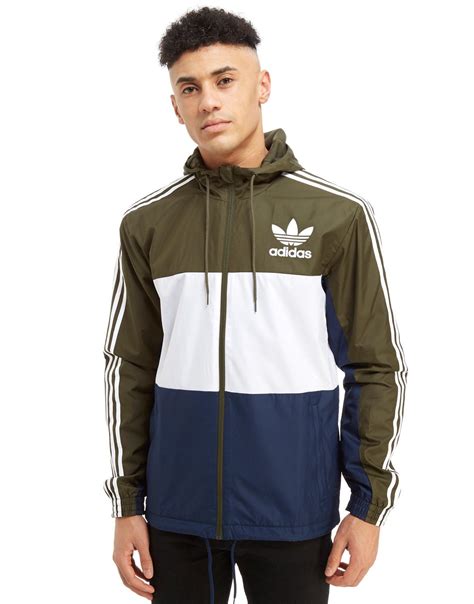 adidas lichtblauw windbreaker jas|windbreaker jacket men's.